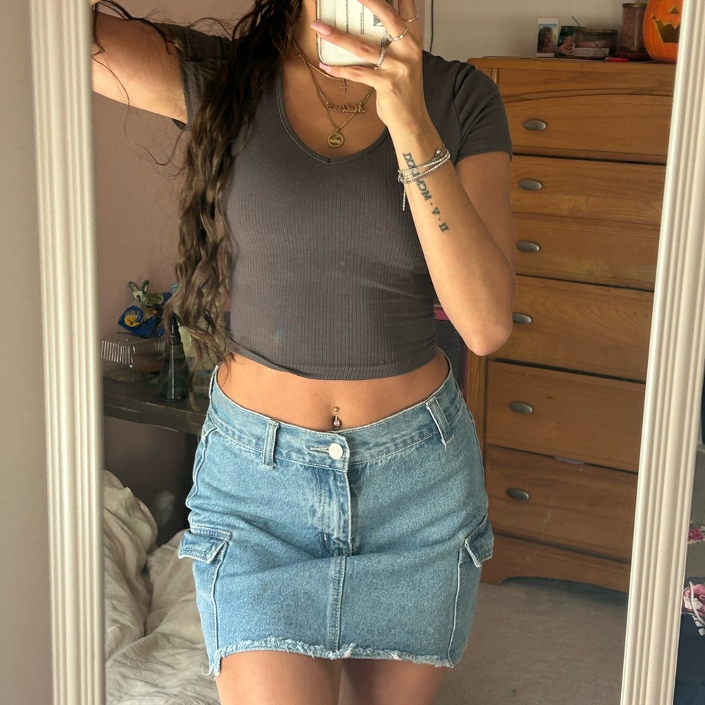 Jean Skirt